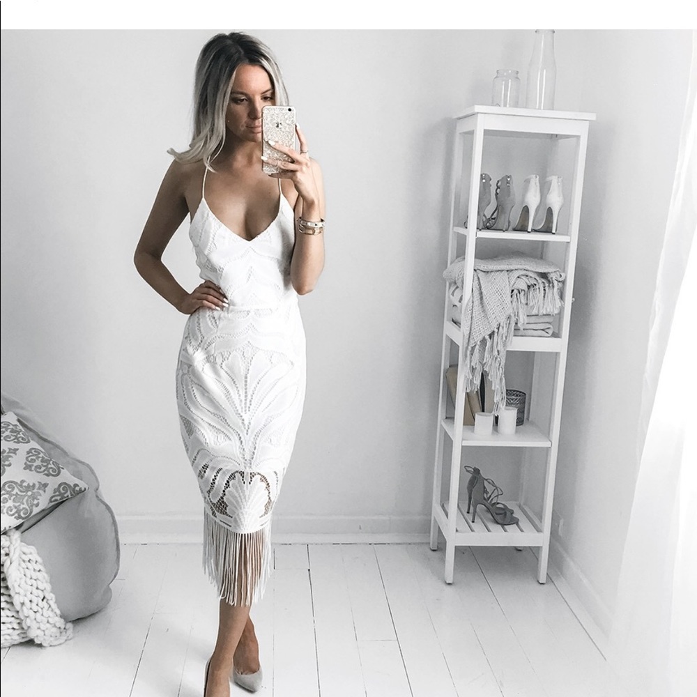 Two Sisters the Label White Dress